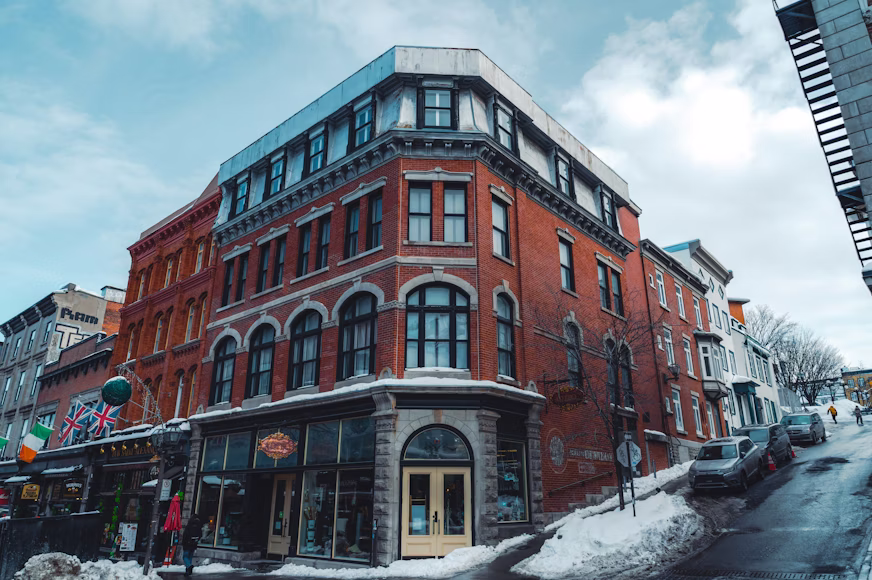 Groupe Murray founder Frédéric Murray at Immeubles Murray heritage property Quebec City